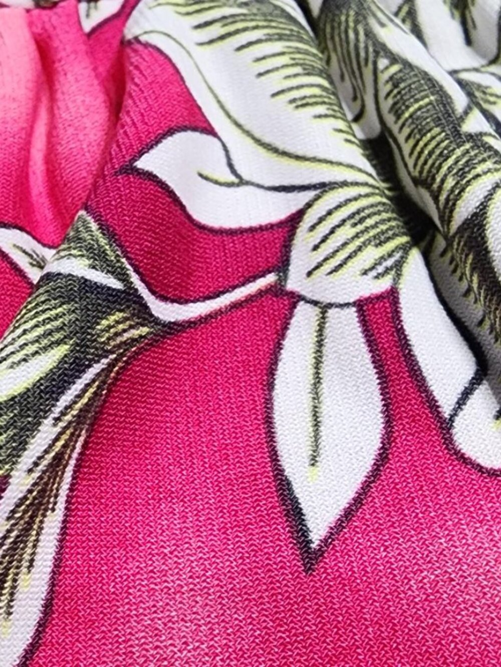 Worthington Woman 3X Pink Floral Cowl Neck Ruched Top - Picture 7 of 10